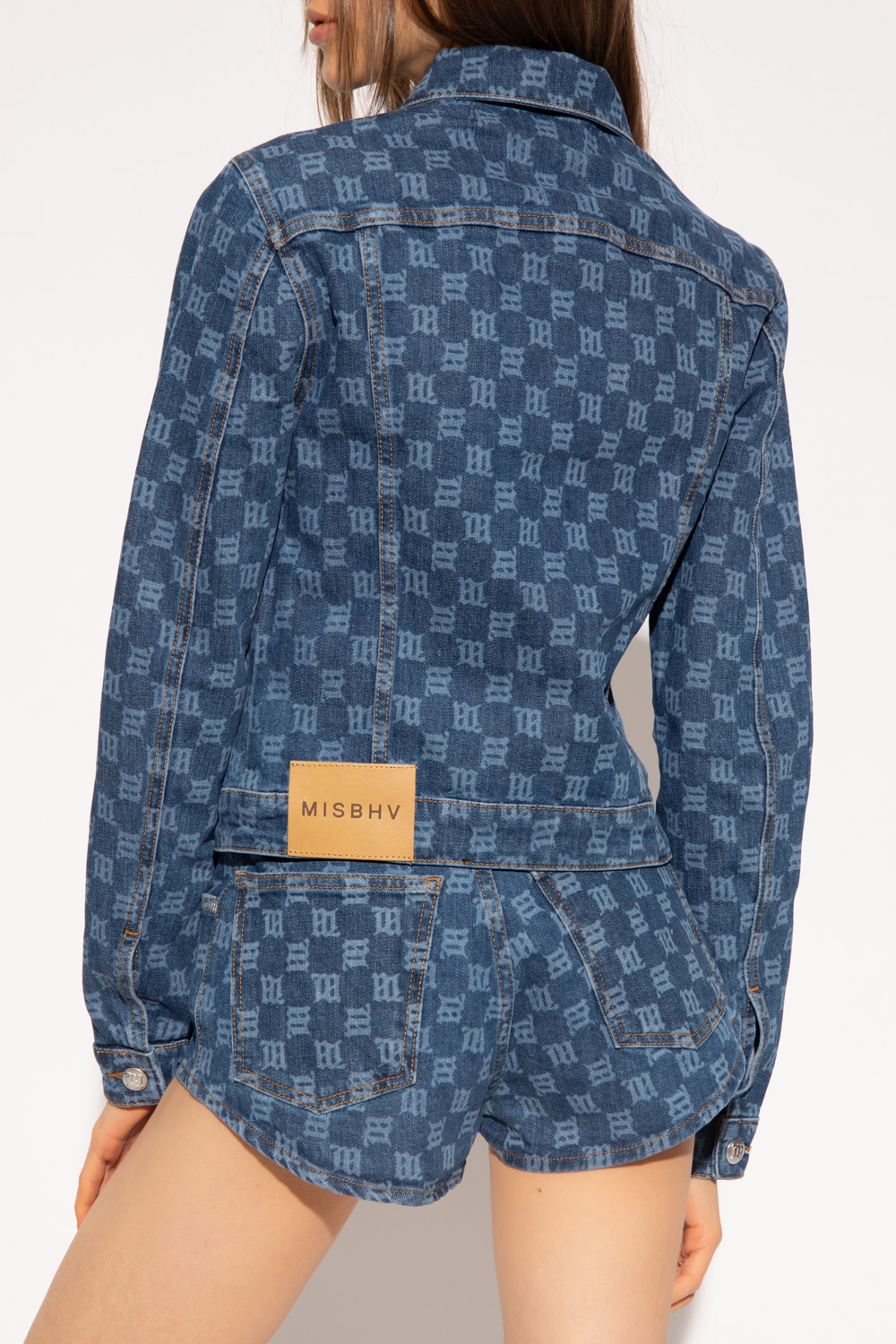 Misbhv monogram best sale denim jacket